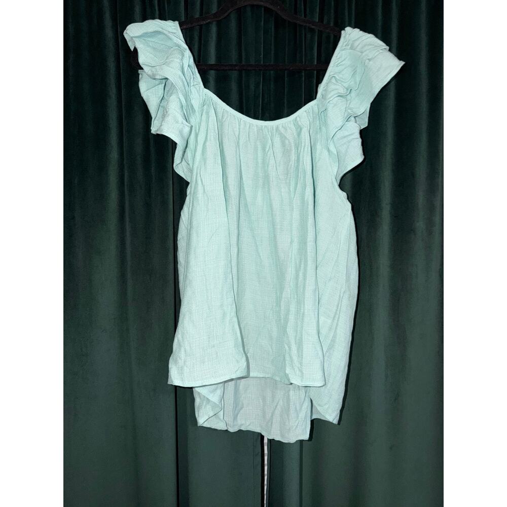 Perch by Blu Pepper Ruffle Tank Size 1XL